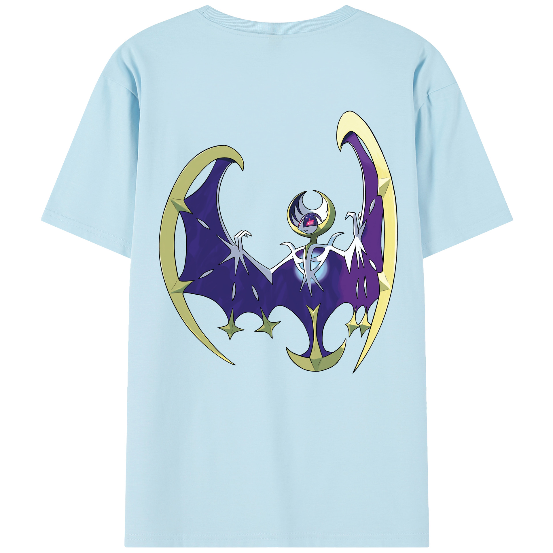 （画像用） ポケットモンスター Pokémon 綿100％半袖Tシャツ（背面プリント）